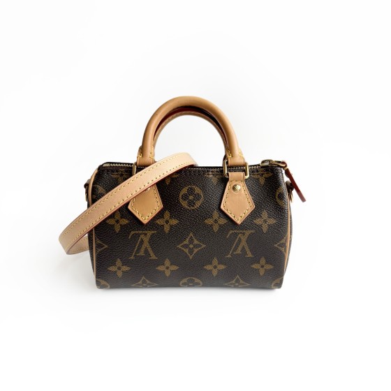 Louis Vuitton Speedy Mini Bag in Monogram Canvas (Vivienne Holiday Limited Edition)